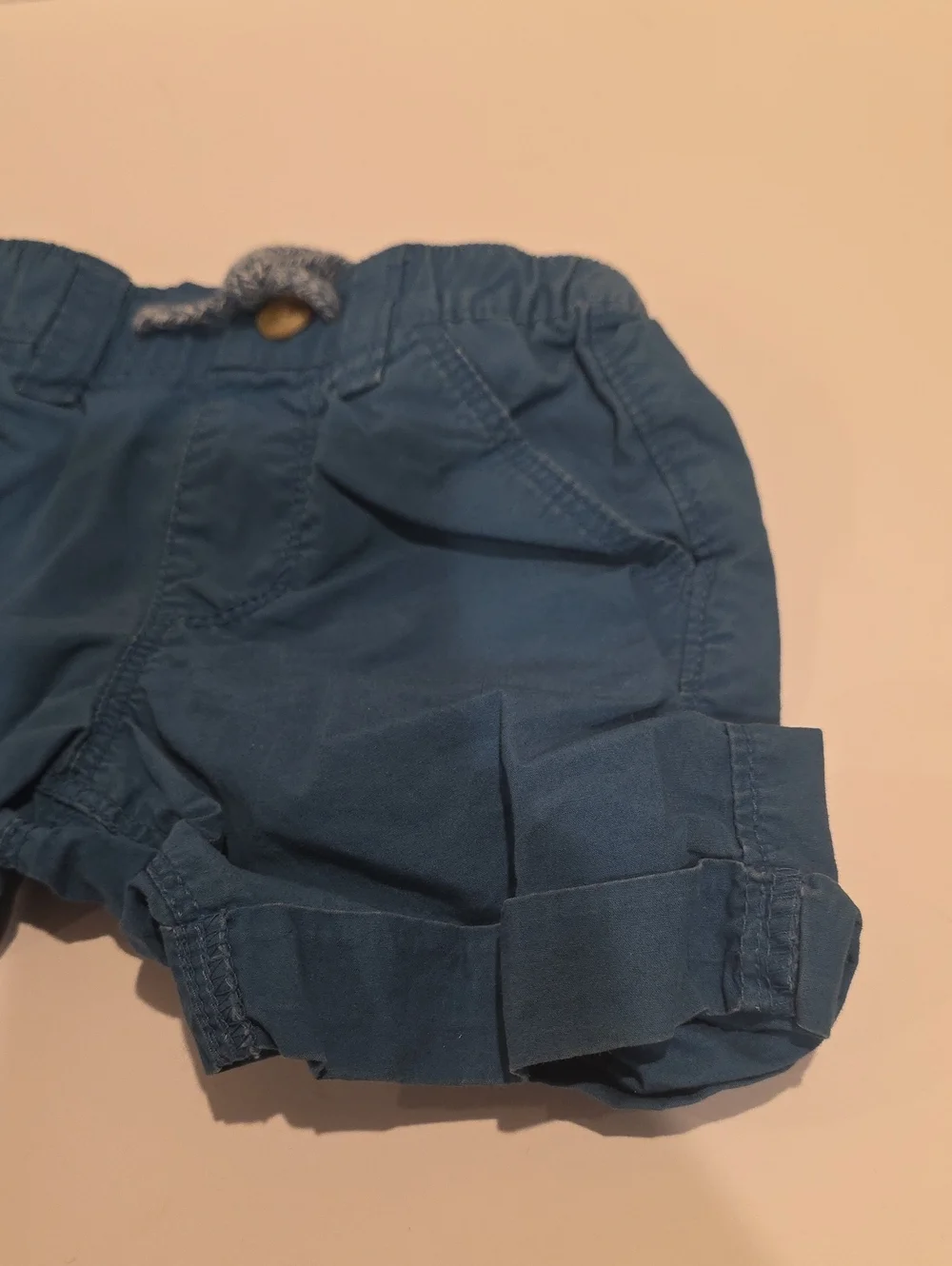 Old Navy 12-18m  Teal-Blue Elastic-Waist Kids Shorts